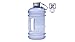 New Wave Enviro Iconic 2.2 Liter BPA Free Water Bottle with Stainless Steel Cap, Integrated Handle for Easy Carrying, Gym and Lifestyle Bottle, 2.2 Liter Capacity