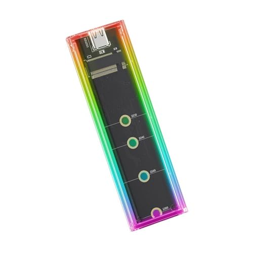 LyxosVee M2 SSDP[X M.2 NVME SSDGN[W[ |[^uSSD RGB n[hfBXNP[X 10Gbps PCp