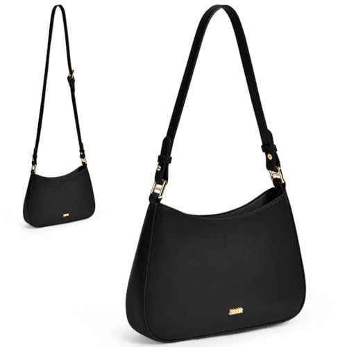 Aucuu Handtasche Damen, Umhängetasche Damen Klein Handtasche, Y2K Crossbody Bag, PU Leder Schultertasche, Mini Hobo Bag mit 2 Schultergurten für Dating Party Einkaufe, Bolso vintage