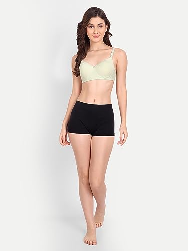 Image of Women Non Padded Bra - Made of Pure Cotton Full Coverage Non Wired Soft Cup for T-Shirt Saree Dress and for Everyday