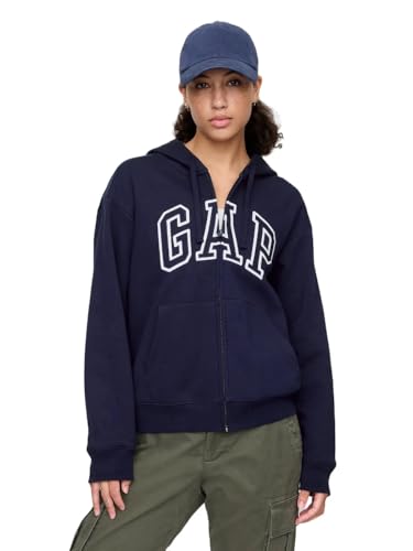 GAP Women's Logo Hoodie Hooded Full Zip Sweatshirt