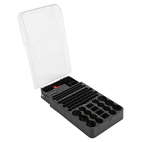 Boite rangement de batteries testeur universel inclus