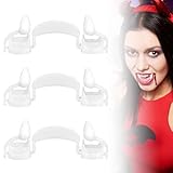 🎃【Vielseitig für verschiedene Anlässe】: Neben Halloween eignen sich diese Vampirzähne hervorragend für Cosplay-Events, Horror-Theater, Themenpartys oder Filmprojekte. Sie ergänzen jedes Vampir-Kostüm perfekt und lassen Ihnen Raum, Ihre Kreativität zu entfalten, um einen unvergesslichen Look zu kreieren.