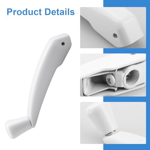 Universal Casement Window Crank Handle Replacement Low Profile Folding Style by OGGOGOE - Image 7