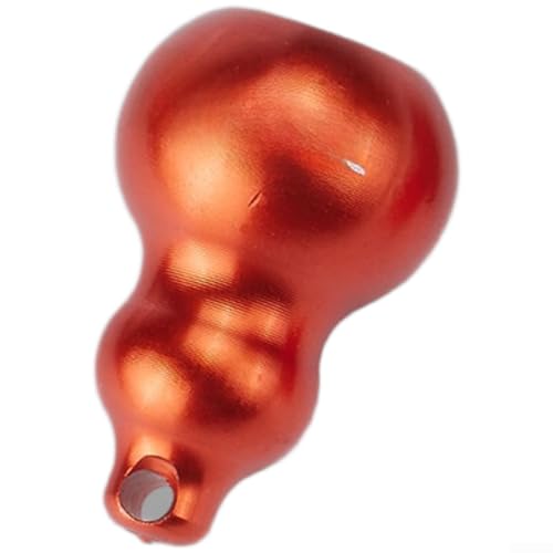Lot de 1 extrémité de câble de frein en aluminium usiné CNC pour vélos pliants de route et de montagne, finition polie résistante à la rouille (orange)