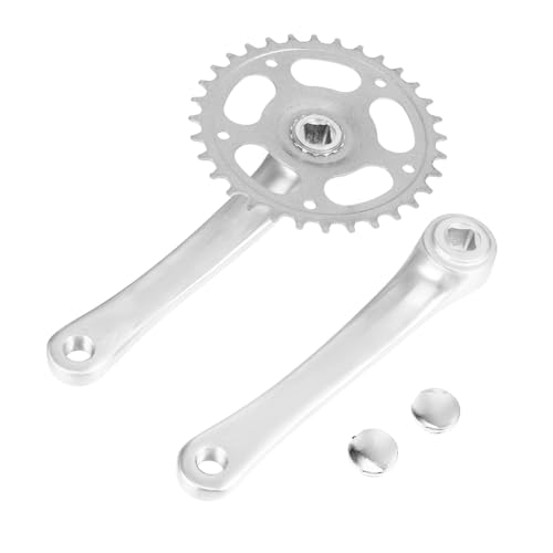 Pédalier monovitesse creux pour vélo de route, fixe et pliant