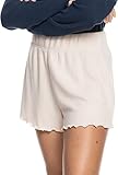 Roxy Cozy Day Short Pantalones Cortos Lssige, Tapioca 212, L para Mujer