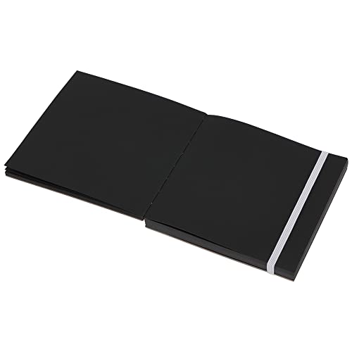 SoHo Urban Artist Brick Sketchbook Journals for Sketching, Drawing, Colored Pencils, Graphite, and More - Black 5.5"x5.5" (150 GSM, 80 Sheets) - 2 Pack by Soho Urban Artist - Image 2