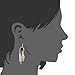 Lureme Indiana Style Jewelry Multicolor Handmade Natural Feather Dangle Earrings (er005514)