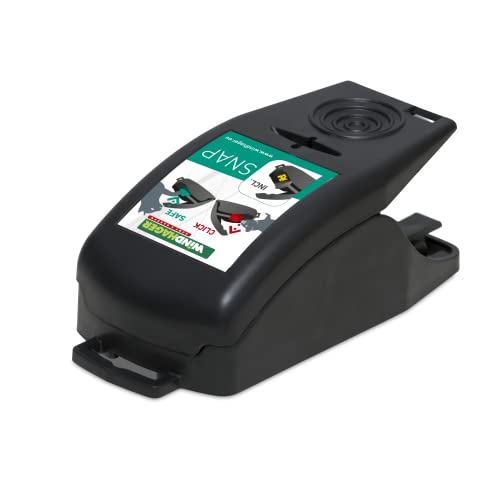 Preisvergleich Produktbild Windhager Rattenfalle SNAP, Schlagfalle mit Spezial-Lockstoff, Schnappfalle inkl. Köder, Köderfalle ohne Gift, wiederverwendbar, 05065