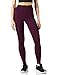Produktbild Amazon-Marke: AURIQUE Damen Lauf-Leggings mit hohem Bund und Seitentaschen, Violett (Pflaume), M