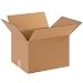 Aviditi 12108 Corrugated Box, 12" Length x 10" Width x 8" Height, Kraft (Bundle of 25)