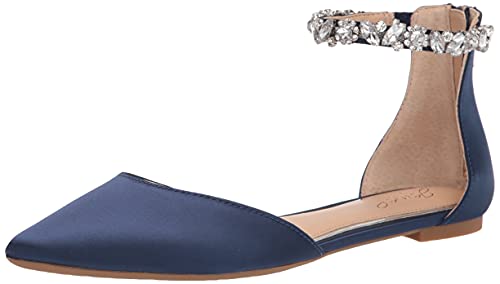 Jewel Badgley Mischka Cassidy Flat Pointed Shoe