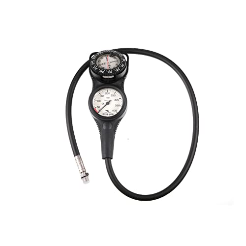 Guangcailun Jauge de plongée Portable Professionnelle vérificateur de Pression Pratique légèreté Compteur de Profondeur Multifonctionnel extérieur sous-Marin