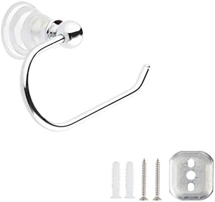 Amazon Basics AB-BR831-PC Classic Euro Toilet Paper Holder, Polished Chrome