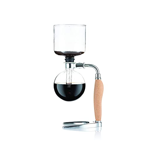Prueba y análisis de una cafetera por depresión 3 Bodum 11863-109 cafetera de depresión, Cork, S/S, Borosilicate Glass