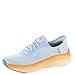Skechers Women's Max Cushioning Elite 2.0 Solace Hands-Free Slip-Ins Sneaker, Blue/Orange, 8 Wide