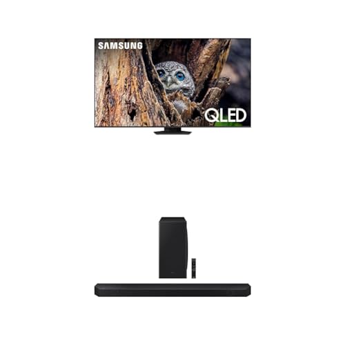 Image of SAMSUNG 85-Inch Class QLED 4K Q80D Series Quantum HDR+ Smart TV (QN85Q80D, 2024 Model) Q800D 5.1.2ch Soundbar w /Wireless Dolby Atmos Audio, Q-Symphony, (Newest Model)