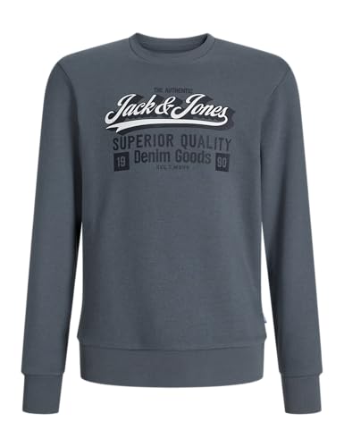 Sweat Crew JACK & JONES vêtement enfant pull col rond mode garçon AW25 Noos