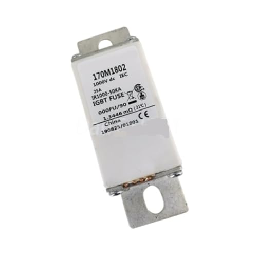 Fusible 170M1802 cartouche corps carré aR 25A 1000V électricité - 2