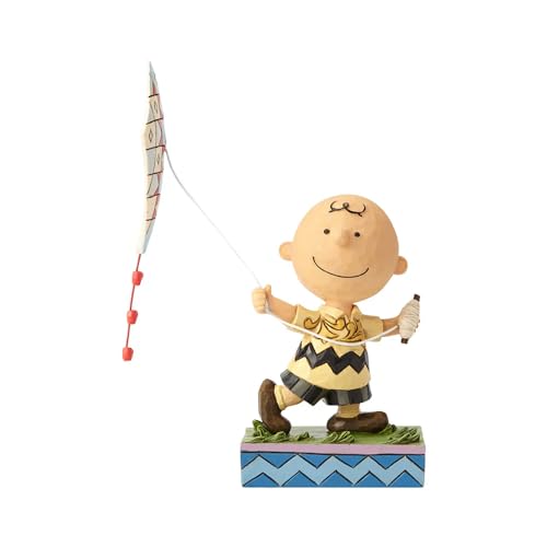 Enesco Jim Shore Peanuts Charlie Brown Flying Kite Figurine 6001293