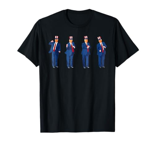 Trump Dance 4th Of July Trump 2025 T-Shirt