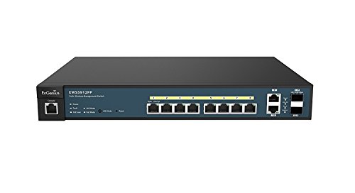 Image of EnGenius FIT(EWS5912FP)| 8-Port Gigabit Managed Ethernet Switch|PoE+ Full Power Layer 2