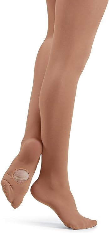 Balera Convertible Tights with Self Knit Waistband for Girls & Women Perfect for Dance