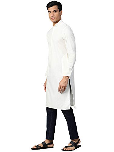 Image of Manthan Art Silk Kurta for Men