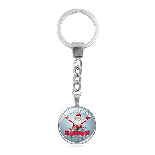 Preisvergleich Produktbild Daliuing Schlüsselbund Männer Legierung Schlüsselanhänger Auto Keychain SchlüsselhalterWeihnachtsschlüssel