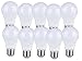 10 Stück Glühbirne E27,Led Lampe E27, Led E27 9W 11W 15W 17W (9W 806LM 60X120mm, Neutralweiß 4000k)