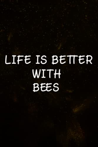 Office Gifts: Funny Life Is Better With Bees Art Love Honey Lover Gift: Bees, Best Office Gift for Coworkers, Cubicle Accessories, Boss, Business ... Desk Toys - Hilarious & Funny,Appointment image 2
