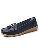 Women's Breathable Moccasins Shoes 2022 Comfy Leather Sneakers Orthopedic Shoes for Women Sandal Leather Shoes Pr Soles Recovery Sandals with Arch Support for Women Black, 7.5