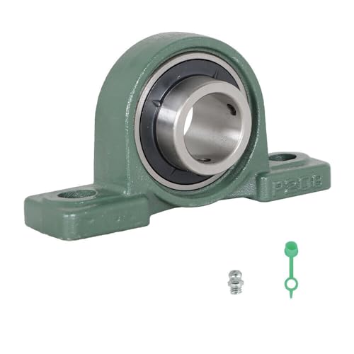 Replace Tool Spare Part for Machines 2 Pcs UCP208-24 Solid Pillow Block Bearing 1-1/2 Bore Self Aligning 2 Bolt Iron (#US-20072024-11830)