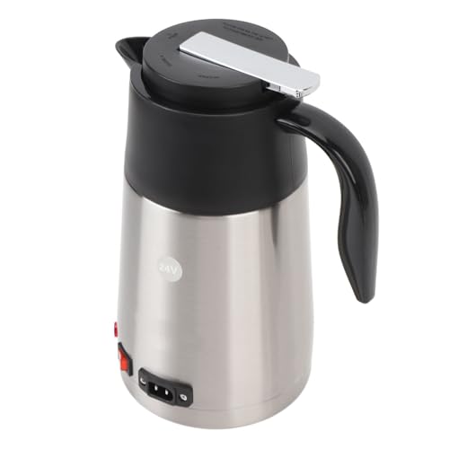 Tetera eléctrica para coche 1.3L acero inoxidable 24V miniatura 1