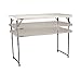 Lifetime Fold-in-Half Adjustable Folding Table, 4 Foot