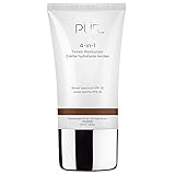 PÜR Beauty 4-in-1 Tinted Moisturizer With SPF 20 - Hydrating Face Moisturizer, Primer, & Foundation With Shea Butter, Aloe Vera & Vitamin B3 - Vegan Friendly - Free of Paraben, Gluten & BPA