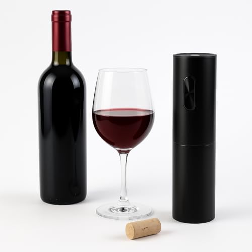 Abridor de Vinho Elétrico USB Recarregável - Design Portátil