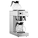 VEVOR 12 Cups Commercial Drip Coffee Maker, Coffee Maker Machine with 2 Glass Carafes and 2 Warmer Plates, Stainless Steel Pour Over Coffee Brewer for Restaurant, Office, Cafe