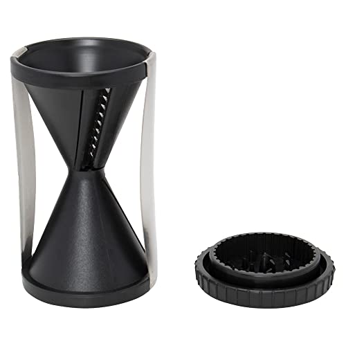 Cortador Fatiador de Legumes Espiral Mimo Style Preto/Prata