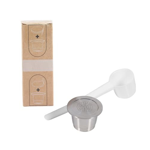 Capsule de café réutilisable pour Nespresso en acier inoxydable