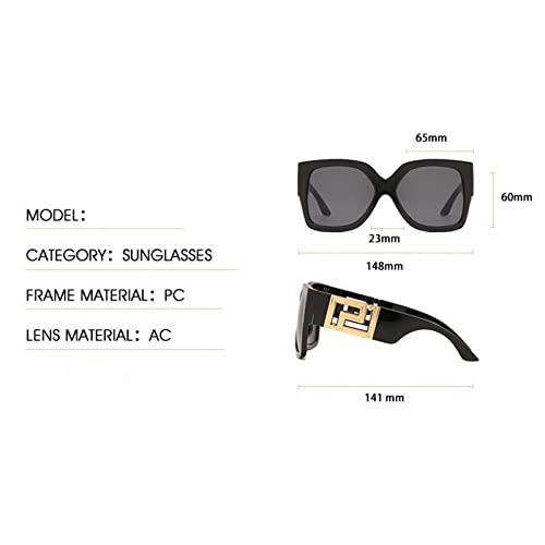 Big Frame Sunglasses Female Wide Leg Sun Glasses Male Street Shot Glasses2