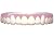 Imako Cosmetic Teeth 1 Pack. (Large, Bleached) Uppers Only- Arrives Flat. Fit at Home Do it Yourself Smile Makeover!