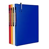 🛒Die glasklare Hüllen sind hoch transparent, wasserdicht, rutschfest, keine Fingerabdrücke und Falten. Ideal zum Ablegen und Präsentieren von Dokumenten, Perfekt für die Schule, zu Hause und auch für die Arbeit.