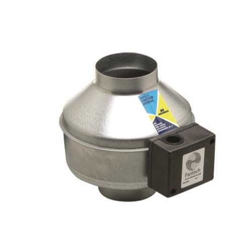 Fantech Indoor Inline 6 in Centrifugal Fan FG 6XL 483 CFM