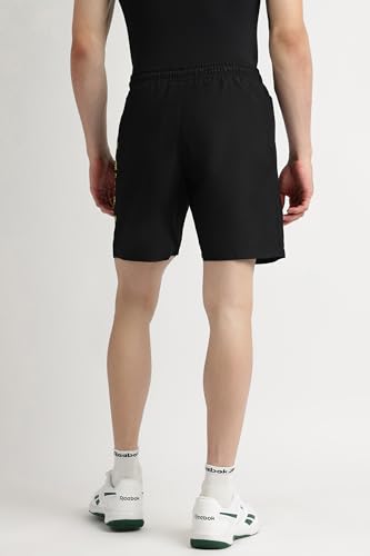 Image of Reebok Men's Polyester Training Shorts - Lightweight Breathable Gym Shorts for Men | Sports Shorts for Men | Workout Fitness Shorts - Elastic Drawcord Waistband