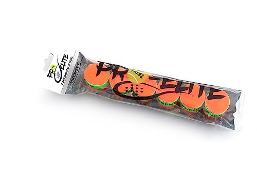 Overgrips Pro Elite. Modelo Premium. Blister de 6 unds. Color Naranja FLÚOR y el Acabado/Tacto Perforado. El Que Utiliza Lucia SAINZ. Nº1 WPT (2020)"