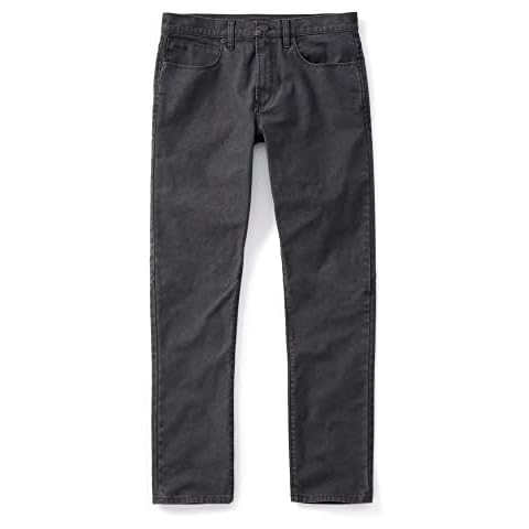 Proof Men's Rover Slim Fit Pants, Causal Work Style, Breathable Stretch Comfort, 5-Pocket, Anthracite, 36W x 34L Cover