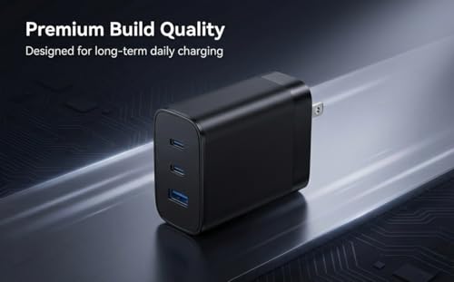 Image of Original CMF 65W Type C to USB A PPS Charging Adapter Compatible with Nothing Phone 4a|4a Pro|3|3a Lite|3a|2a| Plus|2|CMF Phone 2a Pro|S26|10a|Tab S11|Z Fold 7 /6| Quick Charger 65W, 45W, 18W, Black