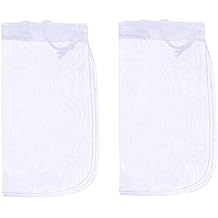 ALEGI 180 Micron Aquarium Filter Media Fine Mesh Bag، 8 "by 4" Small Extra Fine Media Bags